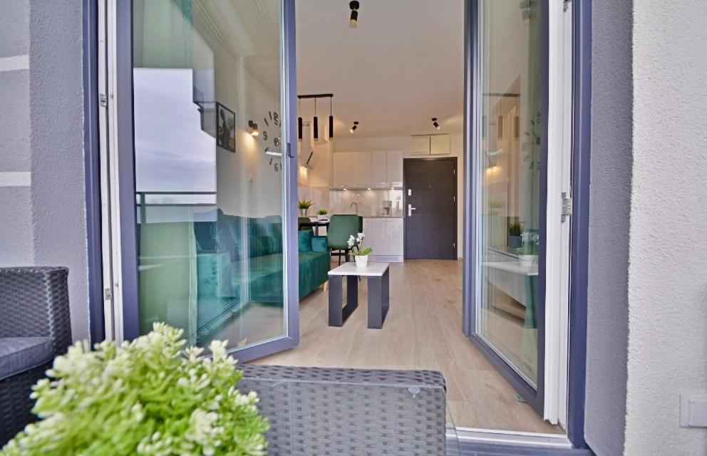 Apartment Green With Private Bike Storage Swinoujscie Dış mekan fotoğraf
