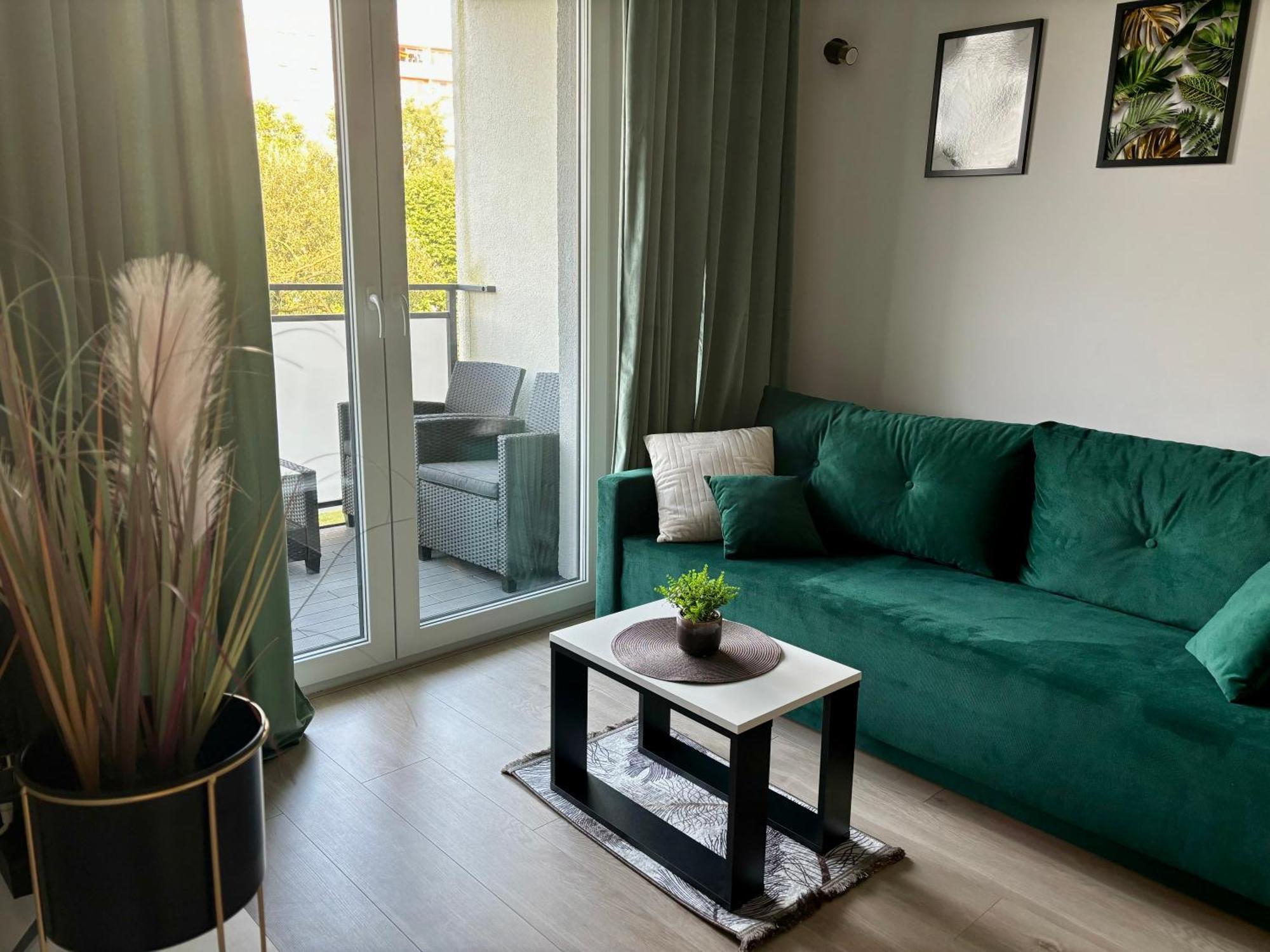 Apartment Green With Private Bike Storage Swinoujscie Dış mekan fotoğraf