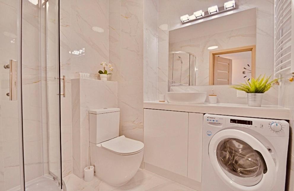 Apartment Green With Private Bike Storage Swinoujscie Dış mekan fotoğraf