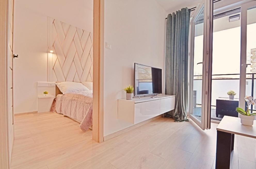 Apartment Green With Private Bike Storage Swinoujscie Dış mekan fotoğraf