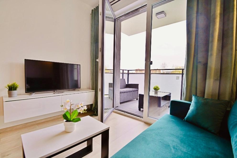 Apartment Green With Private Bike Storage Swinoujscie Dış mekan fotoğraf